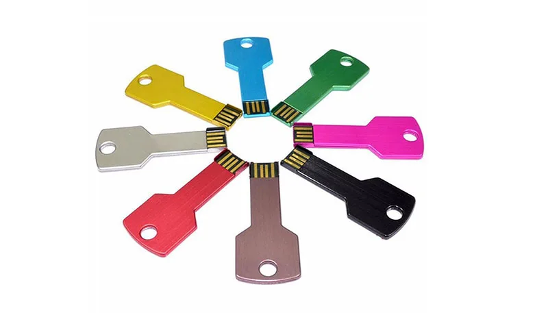 JASTER USB флеш-накопитель с логотипом на заказ, 4 ГБ, 8 ГБ, 16 ГБ, 32 ГБ, 64 ГБ, металлический флеш-накопитель, карта памяти, форма ключа