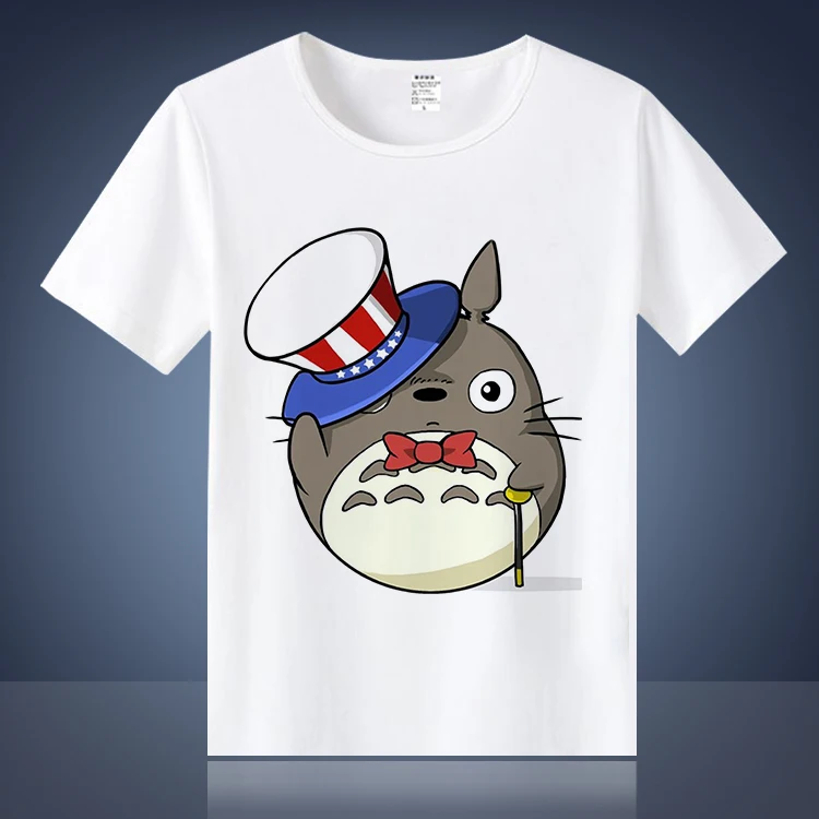 Лидер продаж футболка с изображением аниме Tonari no Totoro My Neighbor летняя модная Тоторо