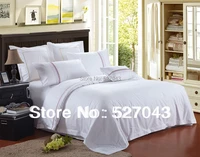 the white dreamy greek style 7pcs 100cotton hotel queenfull bedding set covers set
