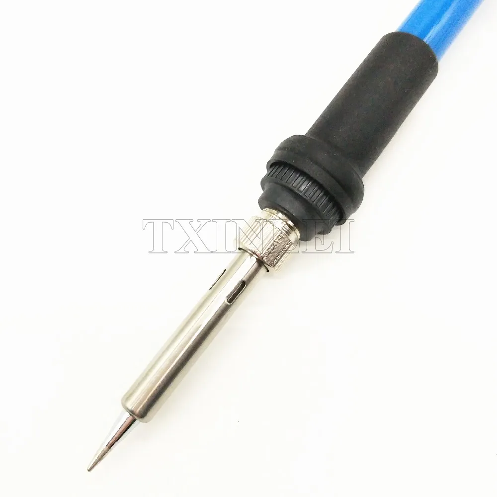 60W Electric Soldering Iron Set Temperature Adjustable Welding Repair Tool Kit with 5 Tips Desoldering pump Wire Tweezers | Инструменты