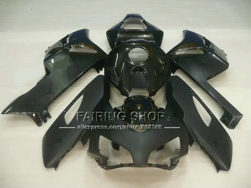 Плоский Черный Кузов для HONDA bodykit CBR1000 RR 04 05 CBR 1000RR 2004 2005 литьевая форма Обтекатели