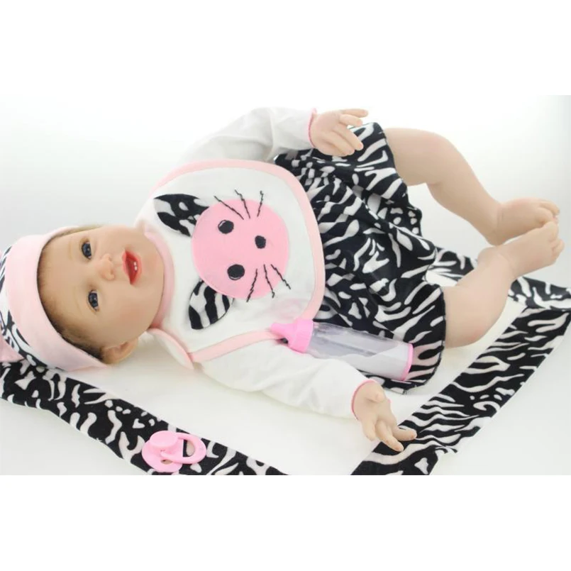 Улыбка Baby Doll Дети Playmate BJD Куклы винил нежное прикосновение Reborn lifestyle игры игрушки