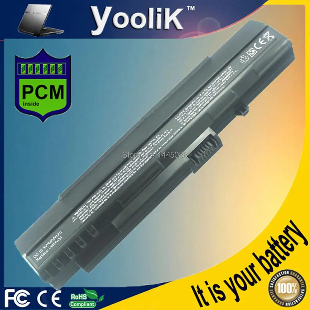 

Литий-ионный аккумулятор Батарея для Acer um08a31 um08a51 um08a71 um08a72 um08a73 um08a74 um08b74 Aspire aoa110-1626 150-1542