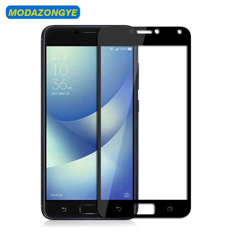 Закаленное стекло Asus Zenfone 4 Max ZC554KL защитная пленка для экрана X00ID ZC 554 KL с полным