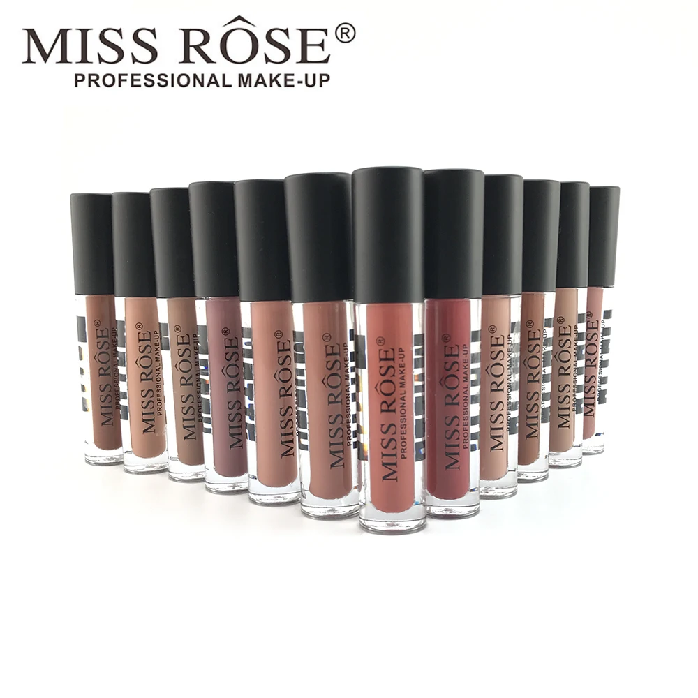 [MISS ROSE] Новый модный цвет красота красные губы губная помада матовая водостойкая