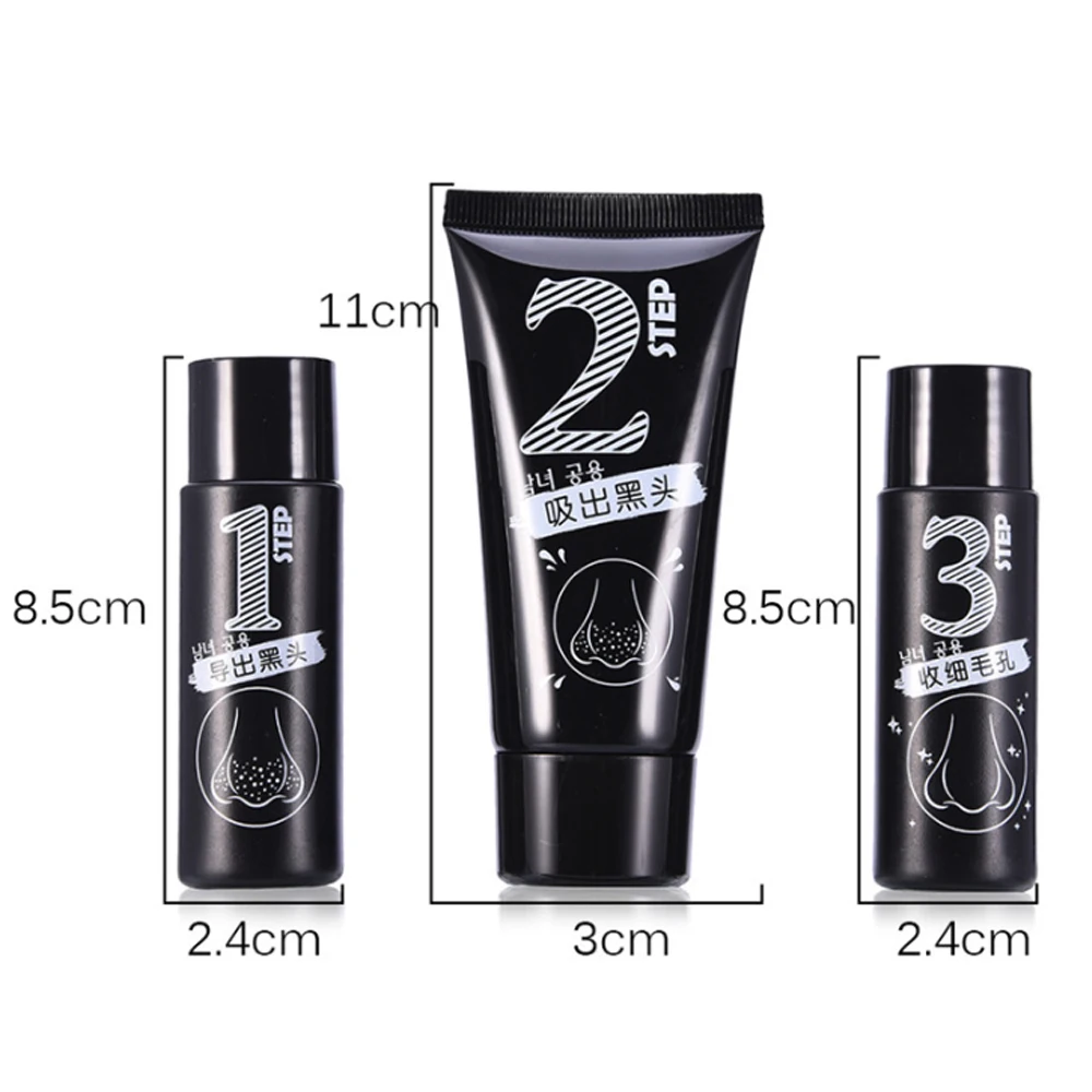 3 шт./компл. глубокие маски для удаления угрей лица очищающие отшелушивающие из