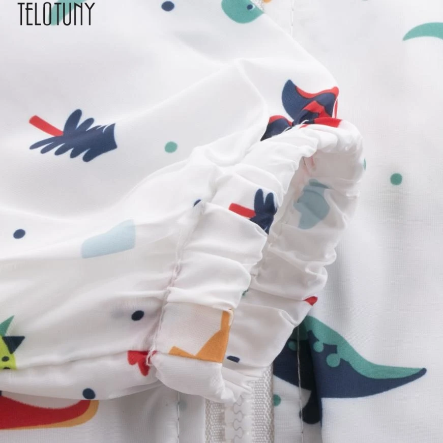 TELOTUNY/осенне зимняя куртка с рисунком динозавра Верхняя одежда для детей пальто