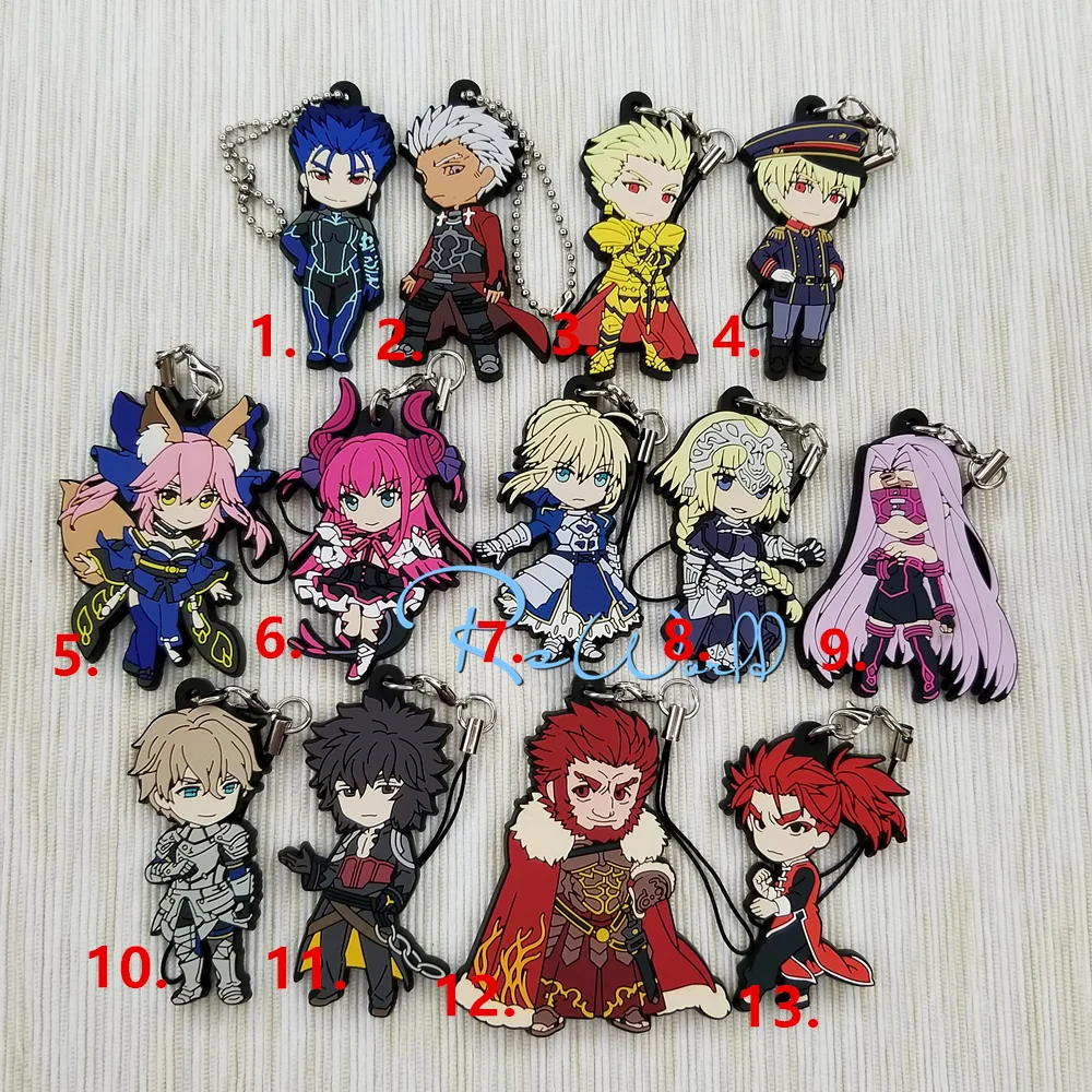 Fate/Grand Order аниме Gilgamesh Joan of Arc Nero Saber Karna Chulainn Artilla Erzsebet Bathory Gawain резиновый