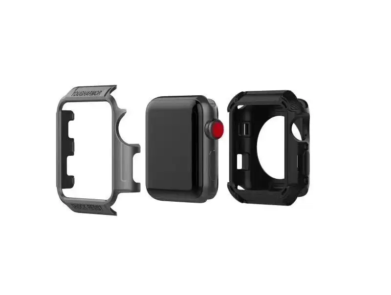 Тонкий дизайн ТПУ ремешок для наручных часов Apple Watch Чехол чехол серии 12/3/4/5 38 мм/42