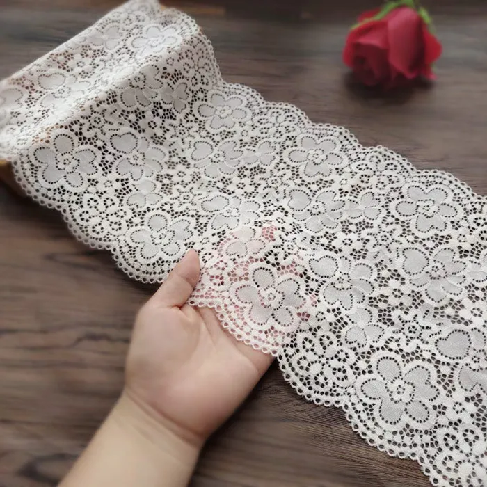 Светло-розовые эластичные кружевные аксессуары 21 см ширина одежда декоративные