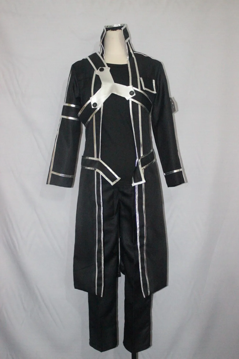 Sword Art Online Косплей SAO костюм Kazuto Kirigaya kiito полный комплект для Хэллоуина с париком для мужчин костюмы S-XL
