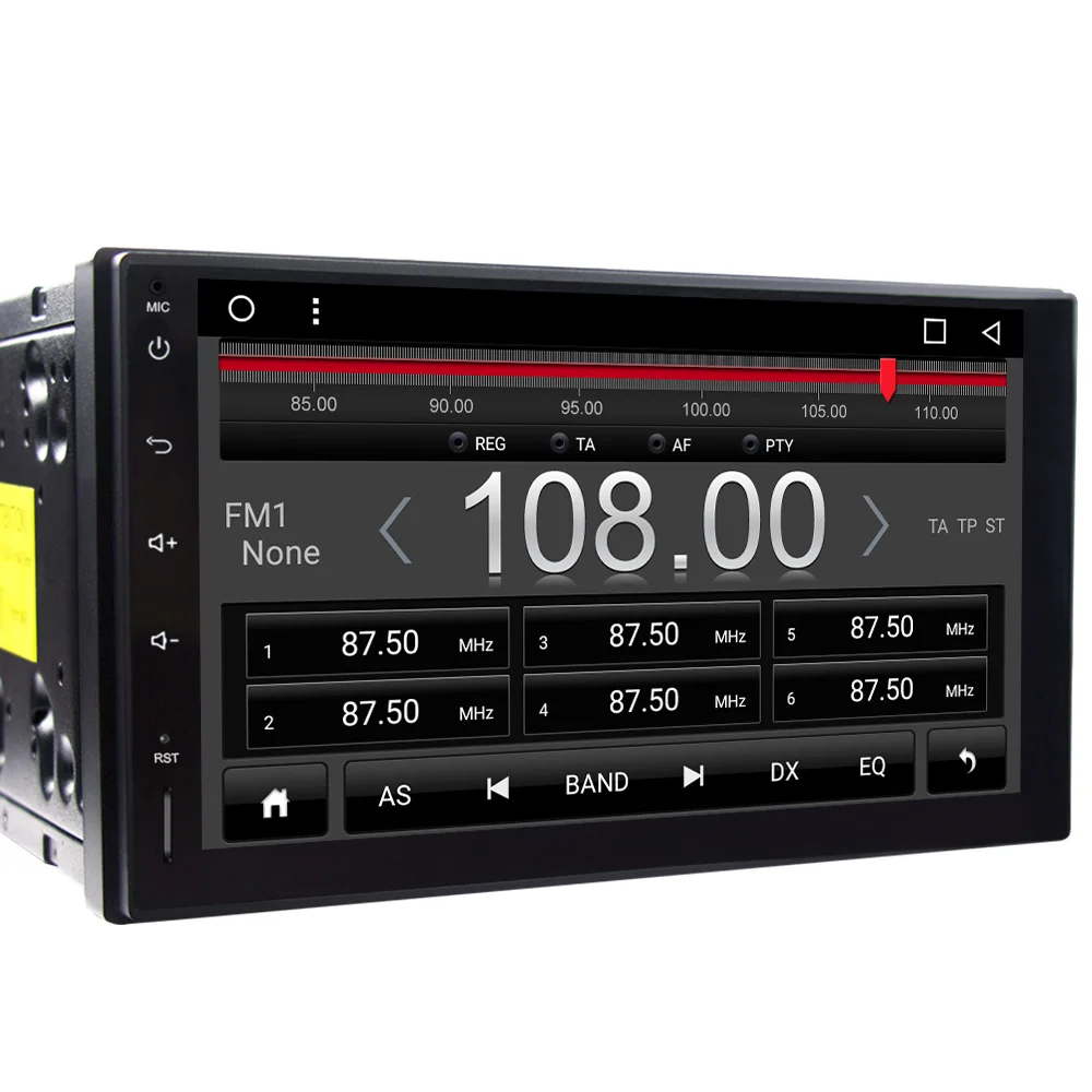 Eunavi 7 '&#x271024*600 HD 2 din android 8 1 TDA7851 Автомагнитола мультимедийный плеер 2din gps