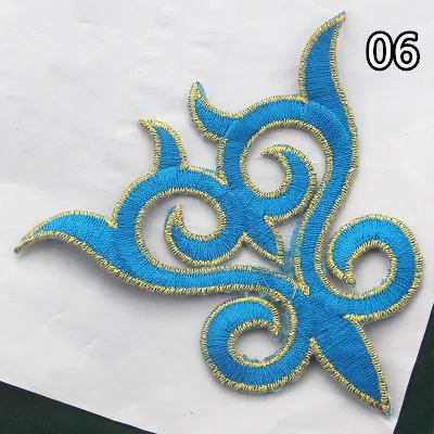 10 шт./пирографическая Этническая Вышивка тканевый узор Национальный Костюм