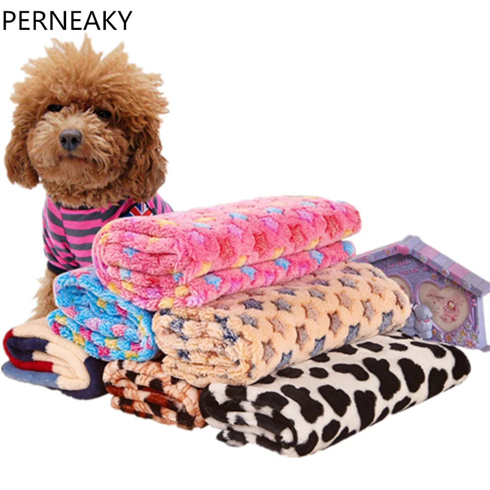 

Warm Pet Mat Pad Small Large Pet Cat Dog Puppy Fleece Soft Blanket Bed Cushion