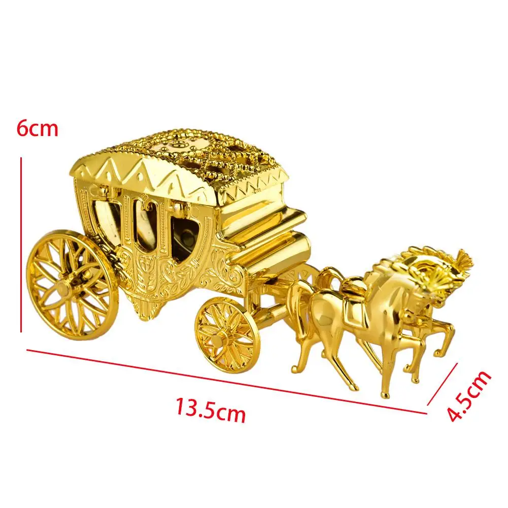 1 шт. милая коробка для сладостей в виде кареты Золушки подарок на день рождения