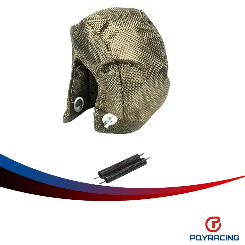 PQY гонки 100% Полный титан Турбо тепловой щит T3 turbo Одеяло fit: t2 t25 t28 gt28 gt30 gt35 и
