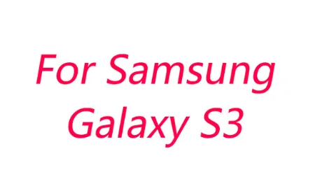 Изготовленный на заказ логотип DIY печати фото ТПУ чехол для samsung Galaxy S3 S4 S5 S6 S7 край S8 S9 Plus Note 8 на возраст 2, 3, 4, J2 J3 J5 J7 Prime по индивидуальному заказу - Цвет: For Samsung S3