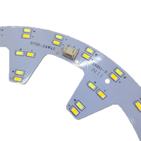 24w x2 ceiling light plate smd 5730 LED Ring Light Panel Remoulding pcb Retrofit Magnet Board With driver And magnet screw | Лампы и