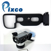 pixco camera battery grip quick release vertical l plate bracket metal external hand grip suit for sony ilce 6000 a6000