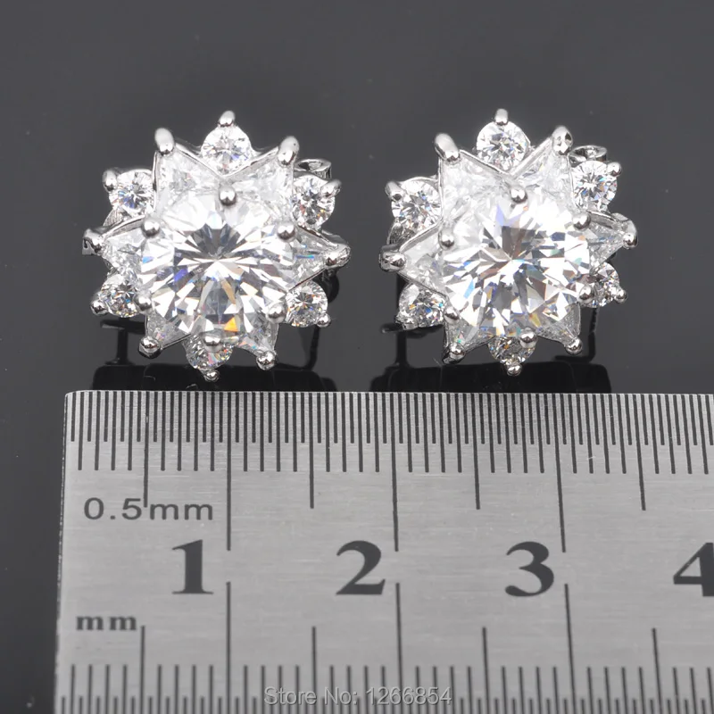 Комплект из колье серёг и кольца с фианитом|Ювелирные наборы| |