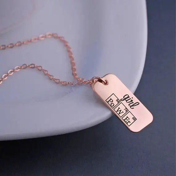 Вдохновляющие украшения Φ Geek ожерелье &quotНаука&quot Kids Gift YP3759|Ожерелья с подвеской|