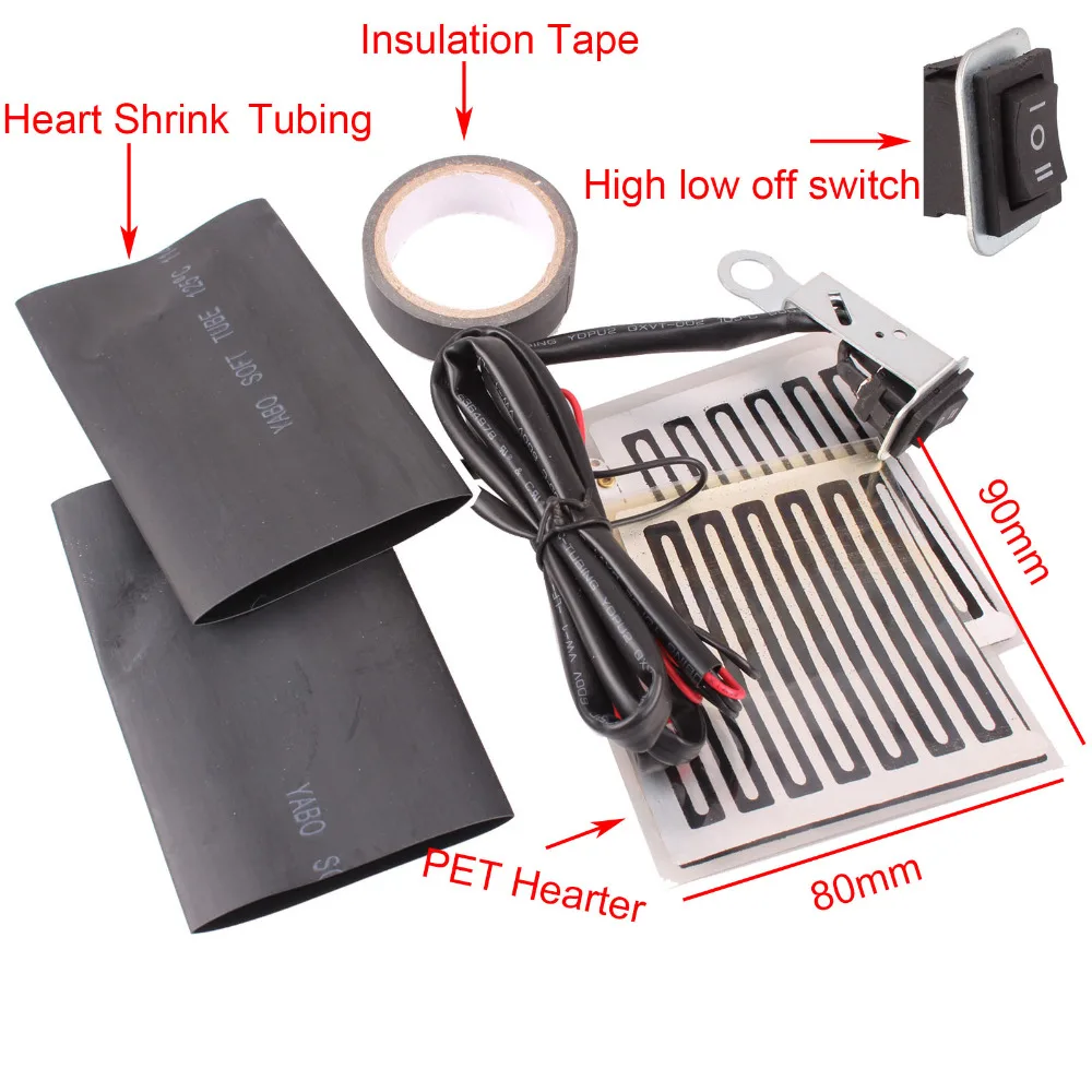 Универсальная рукоятка для мотоцикла с подогревом накладки 12 В ручки вставки