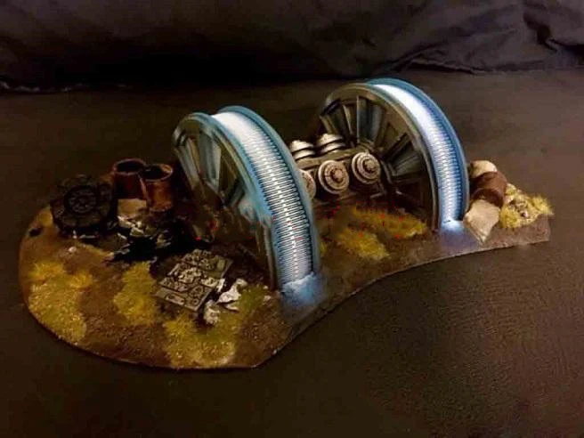Dual Turbine Generator For Board Gloomhaven Church War Table Games Hammer PP Infinity TRPG Tabletop RPG Panel Laser Cutting Wood