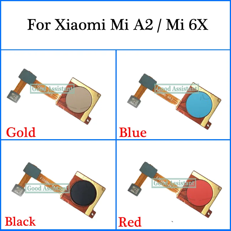 Для Xiaomi Mi 6X Mi6X/для A2 MIA2 сканер отпечатков пальцев Сенсорный датчик ID Кнопка