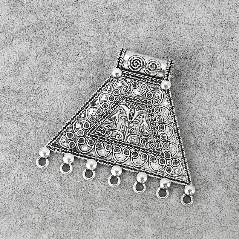 4 шт. винтажные подвески в форме трапеции|Подвески| |