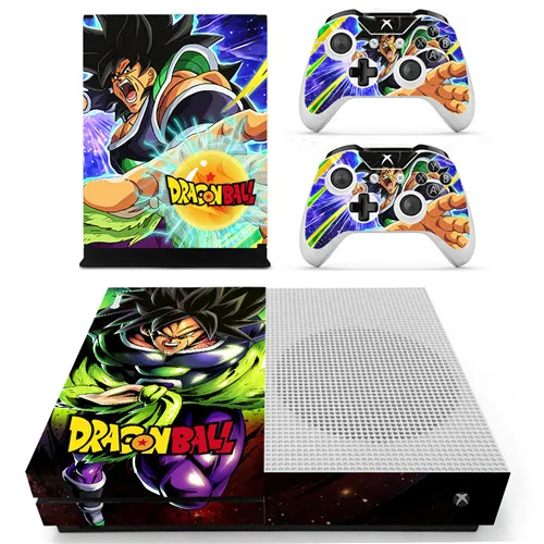 Ys-xboxoneS-2121 Dragon Ball Z Super Son Goku наклейка на кожу для Xbox One S консоль и контроллеры для Xbox One тонкая кожа стикер s винил - Цвет: Ys-xboxoneS-2121