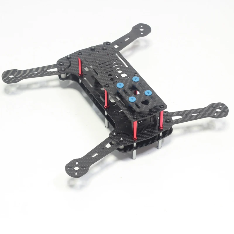 Складной мини Квадрокоптер Таро GE260Z FPV 260 мм CF комплект из углеродного волокна для