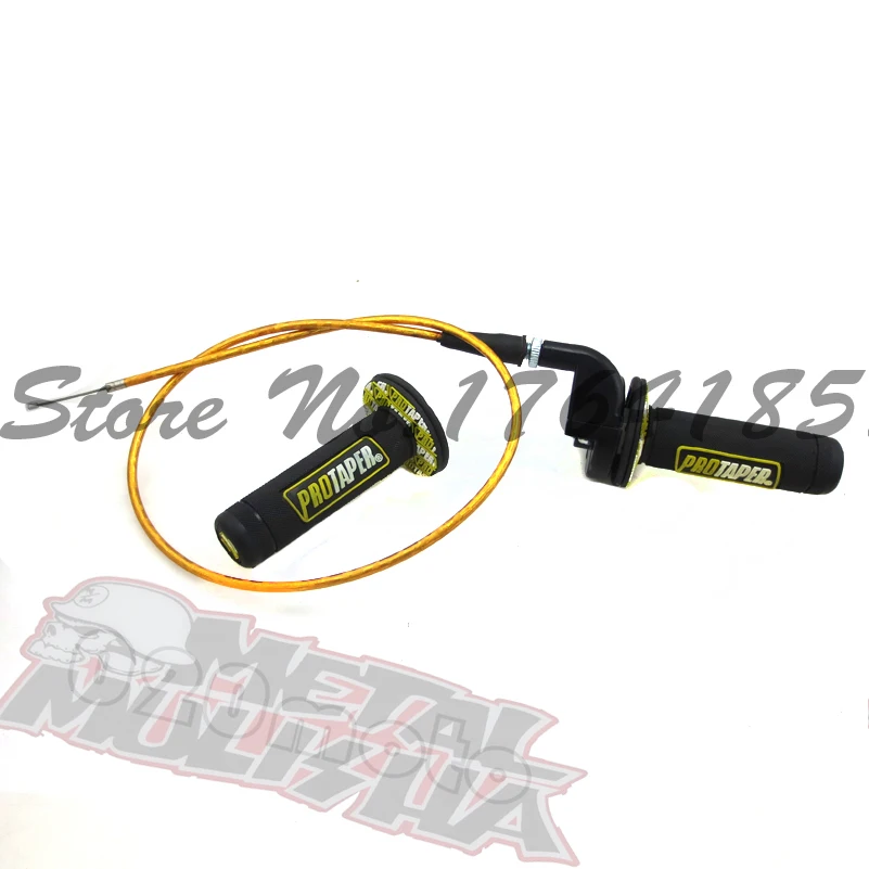 Желтая линия дроссельной заслонки + газовая установка pro girps fit KAYO Apollo Bosuer xmotos Dirt Pit