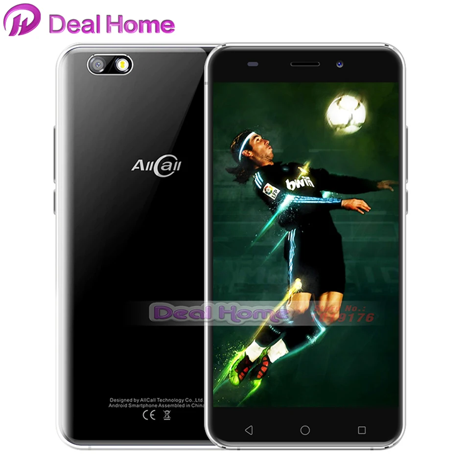 В наличии! Оригинальный AllCall Мадрид 5 дюйма HD Dual SIM Android 7 0 mt6580 четыре ядра 1 ГБ
