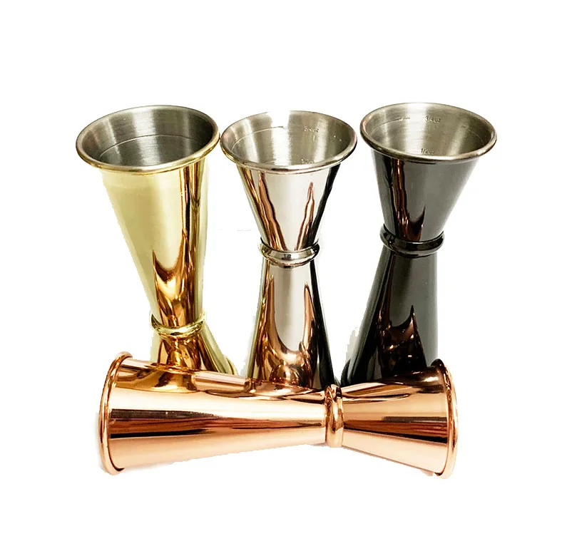 1 шт японский стиль Jigger из нержавеющей стали двойной шейкер для коктейля 1 oz/2 oz