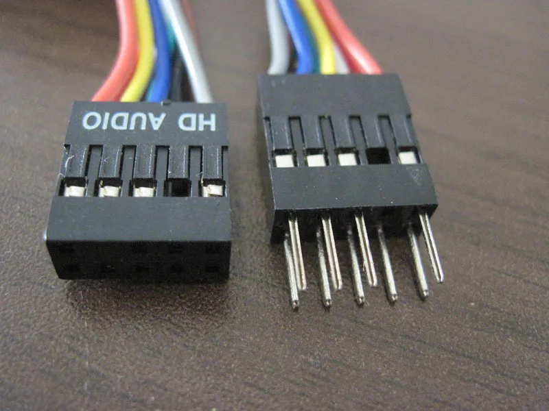 50 шт. Новая внутренняя материнская плата HD аудио 9pin кабель удлинитель для женщин