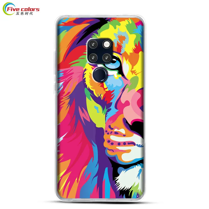 Silicone Protection Cover Back Case For Huawei Mate 20 Anti-knock Soft TPU for Phone Bags Fundas Coque |