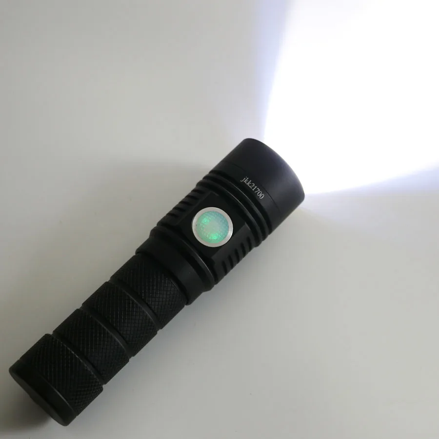 SST20 SST40 LED Перезаряжаемые Алюминий фонарик Тип C зарядка через usb 21700 Батарея свет открытый кемпинга Пеший Туризм Фонарь