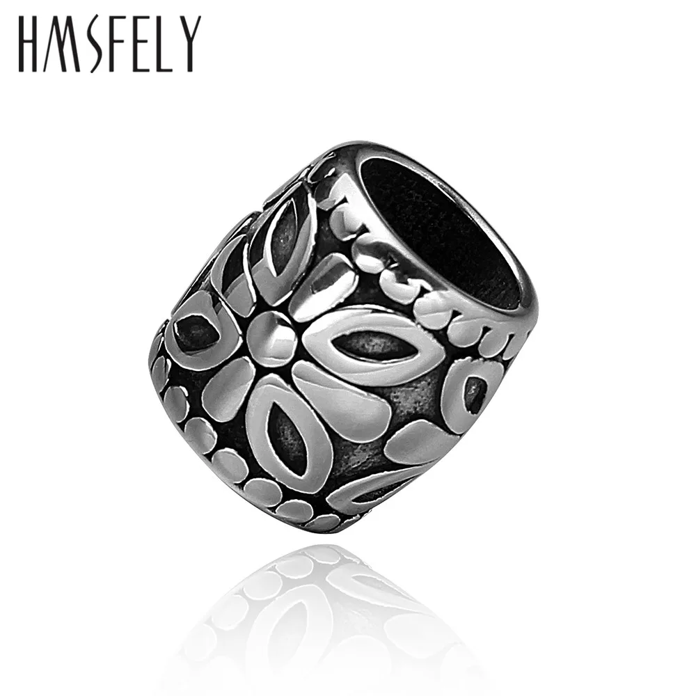 HMSFELY 8 мм с большими отверстиями кулоны А эллиптическая трубка бисер бусы из