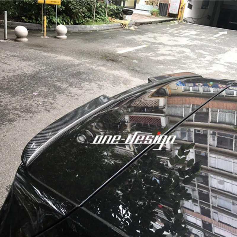 Golf 7 MK7.5 карбоновое волокно Авто крыша спойлера для Volkswagen VW mk7 VII Golf7.5 2014 2017|Спойлеры
