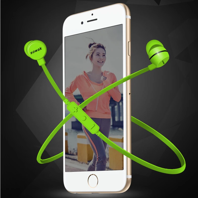 Новый H3 Bluetooth наушники для спорта бега Беспроводной наушников Мини V4.1 стерео Бас