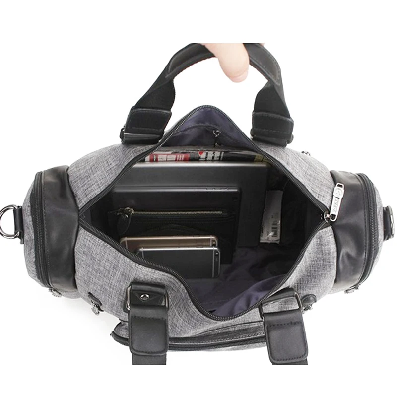 

New Mens Travel Bags Waterproof Nylon High Capacity Travel Duffel Bags Luggage Handbag for Men Male Casual Shoulder Bag Tote