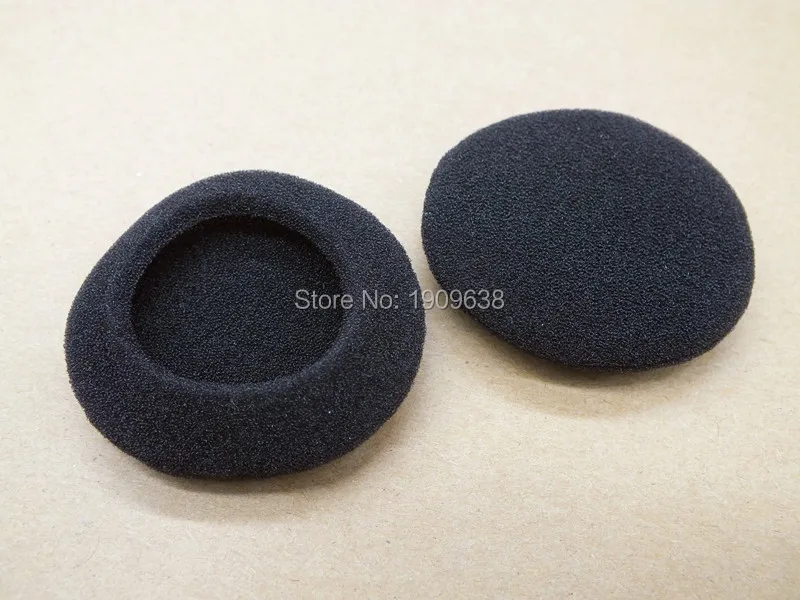 High Quality Newest Black 5 Pairs/Bag 50mm 2&quot Headset Headphone Soft Foam Sponge Ear Pads Cover Earphone Accessories | Электроника