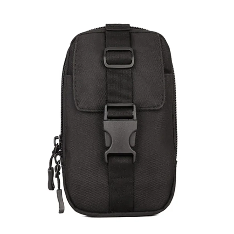 Black MOLLE система, сумка для аксессуаров, сумки для рыбалки, альпинизма, тактический Чехол, армейский прочный, Для Путешествий, Походов, военный, EDC, для кемпинга, телефона, XA609WA - Цвет: Black