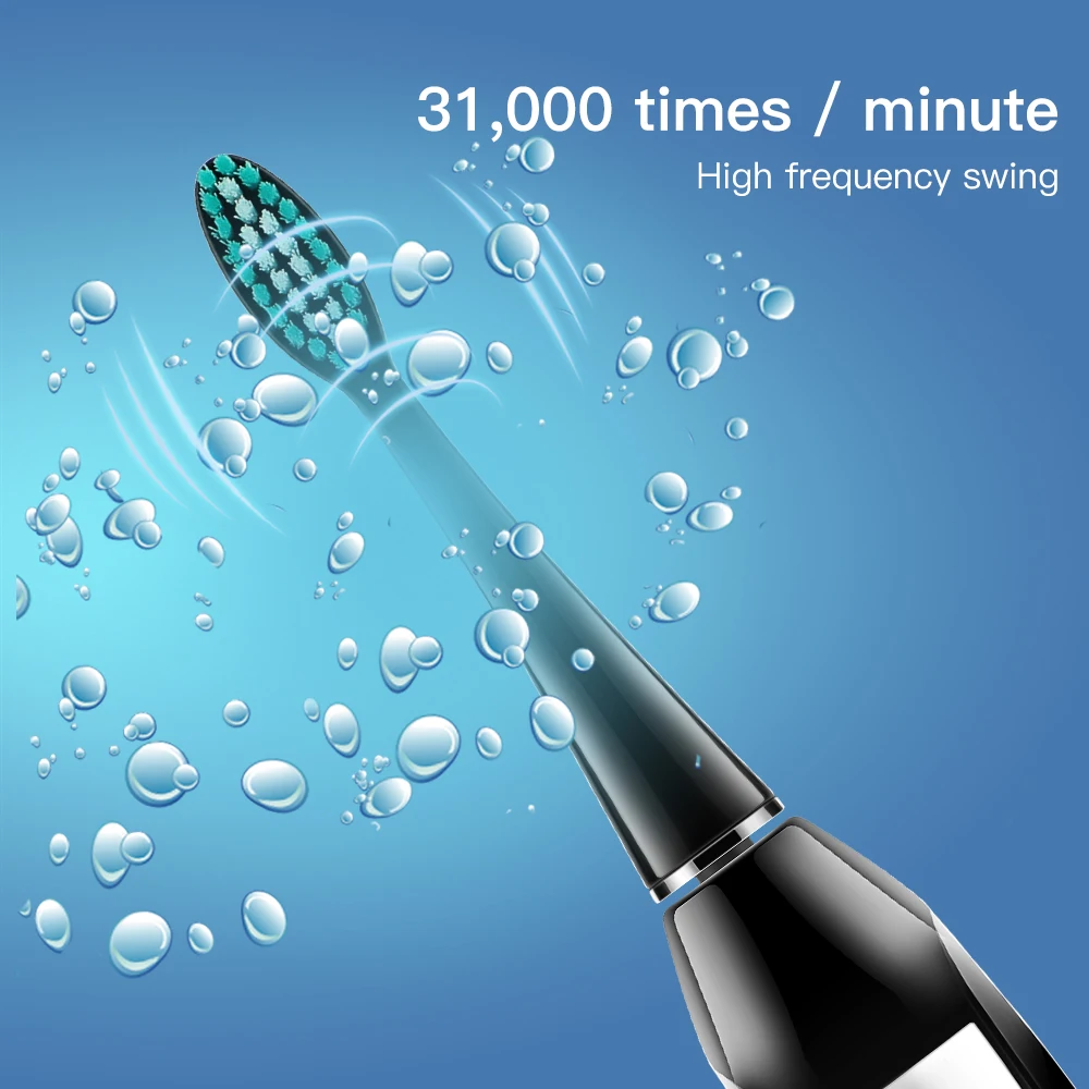 Здесь Мега Зарядное устройство USB зубная щетка ультразвуковая чистая