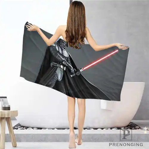 Face or Bath Towel На заказ star_wars(1) тряпка для ванной комнаты полотенце s полотенце для лица/банное полотенце для душа Размер s 33x74 см/72x143 см#18-12-17-05-222 - Цвет: Face or Bath Towel
