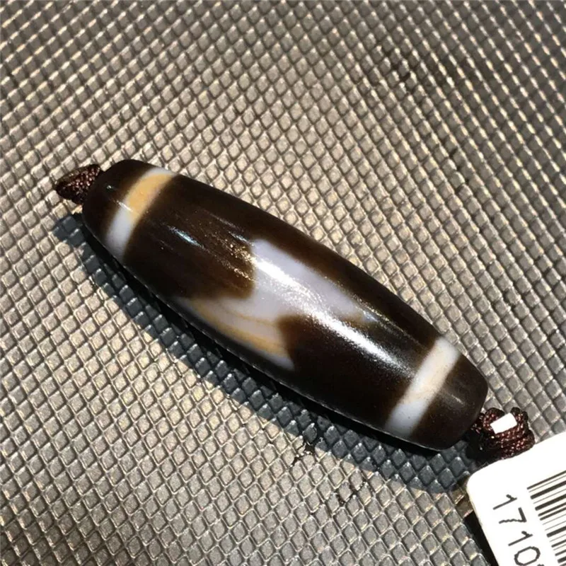 190223-1 Lightnin five eyes Natural Agate Dzi Ji Beads Powerful Amulet Collectible Real Tibet Fengshui Free Shipping | Украшения и