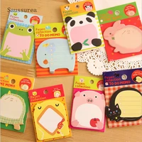 kawaii sticker animal shape sticky notes cute notebook cartoon n times post notepad student office school supplies stationery