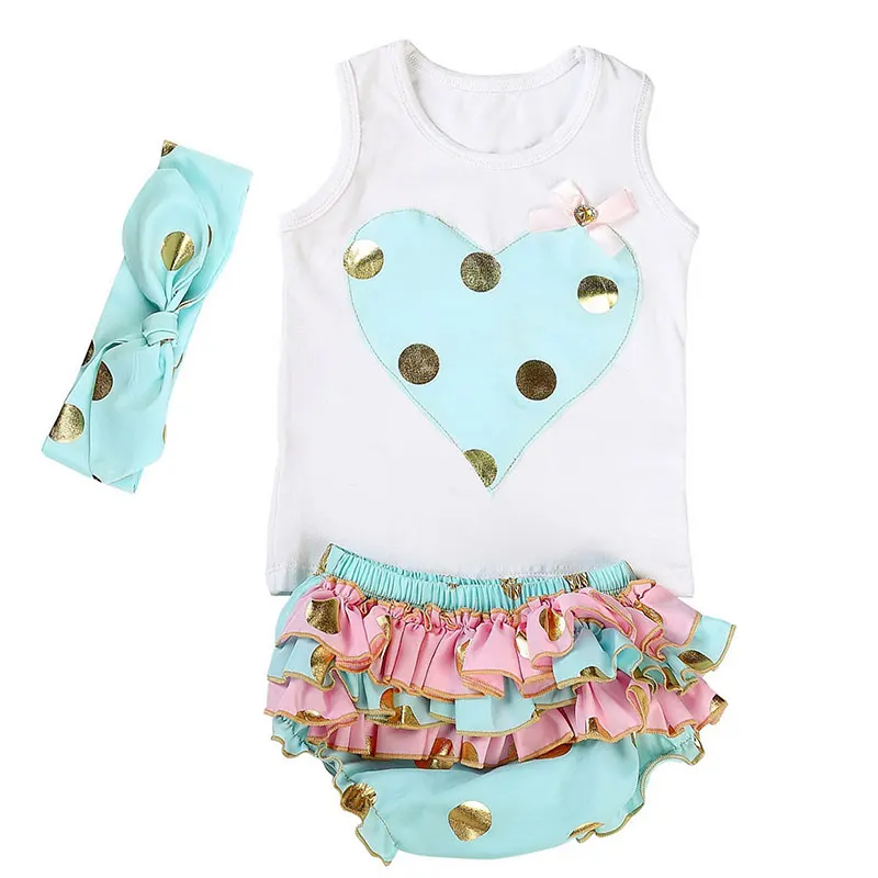 Новинка летняя одежда для маленьких девочек коллекция 2018 года Модный комплект