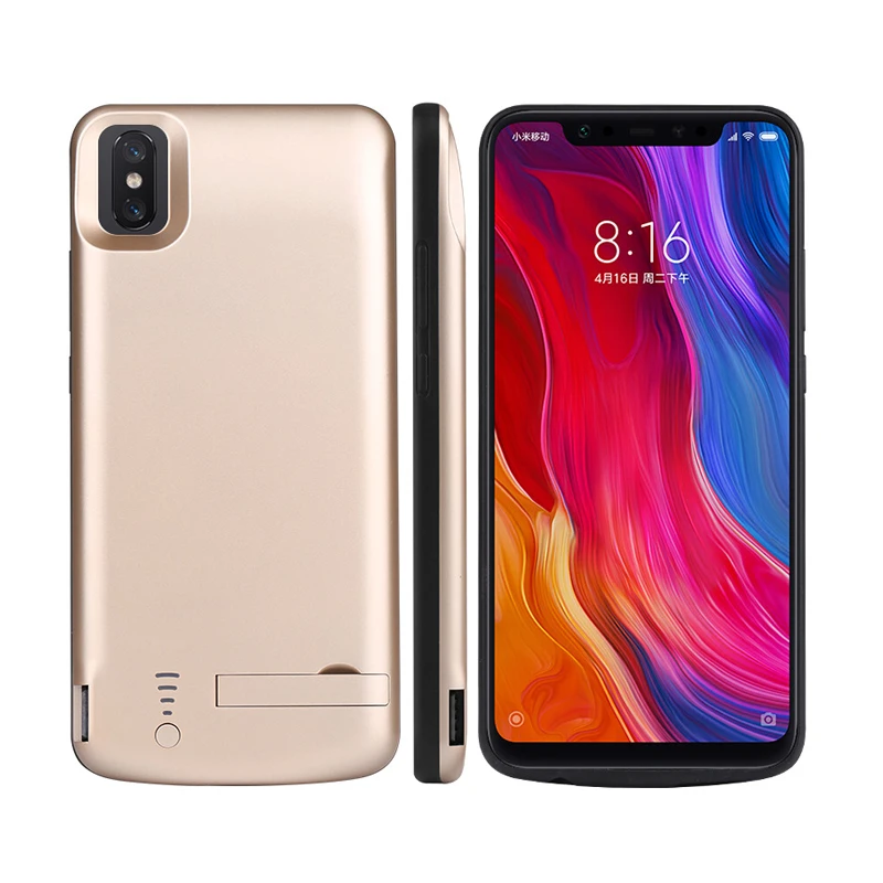 2018NEW! Высокое качество 6000 мАч чехол для батареи XIAOMI 8 Внешний внешний аккумулятор
