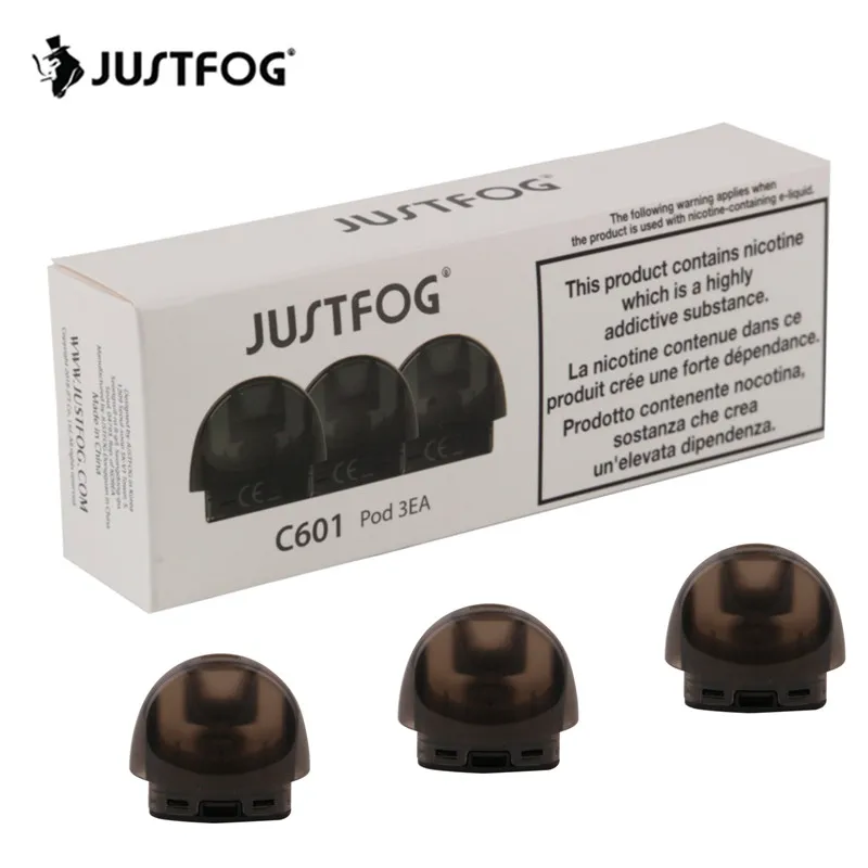JUSTFOG C601 стручок для картридж электронной сигареты стартовый комплект 1.6ohm катушка